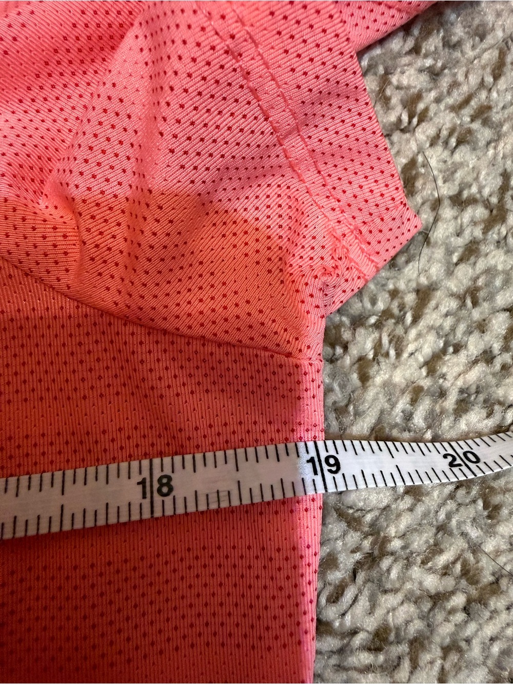RBX Athletic Coral Pink Women's Short Sleeve Performance Tee Medium - Picture 5 of 6